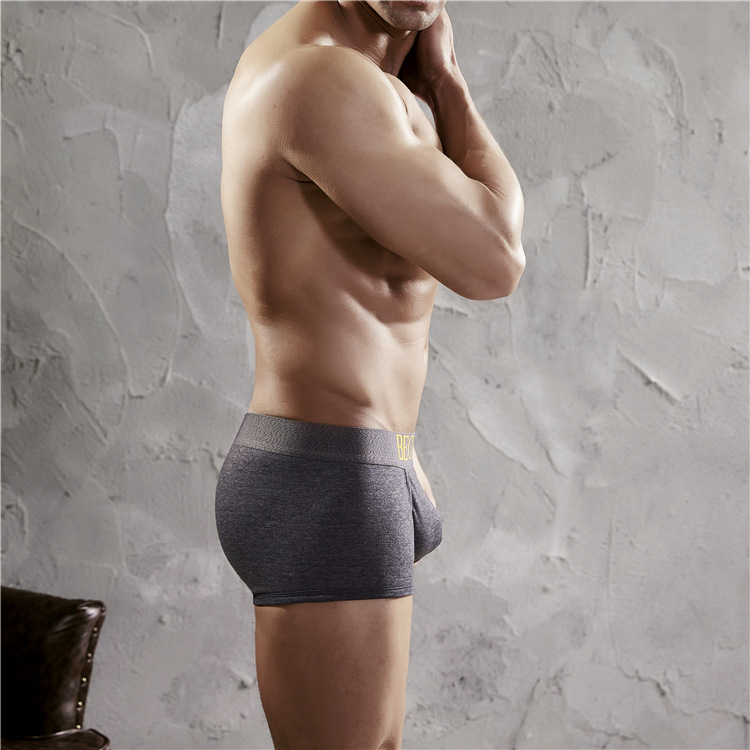 Men's Solid Boxer Briefs