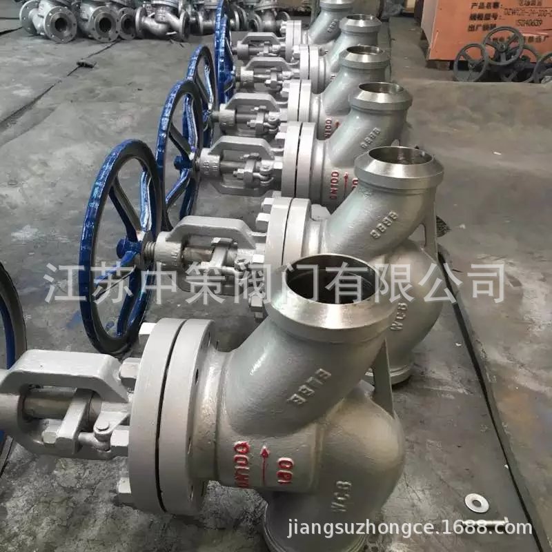 J61H-320C锻钢电站焊接式截止阀 高温高压蒸汽电厂导热油截止阀