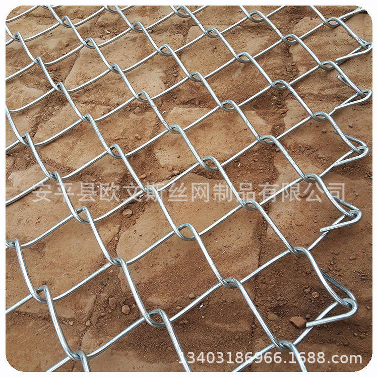 【工厂直供】热镀锌菱形勾花网 包塑山体绿化网 草籽喷播铁丝挂网|ms