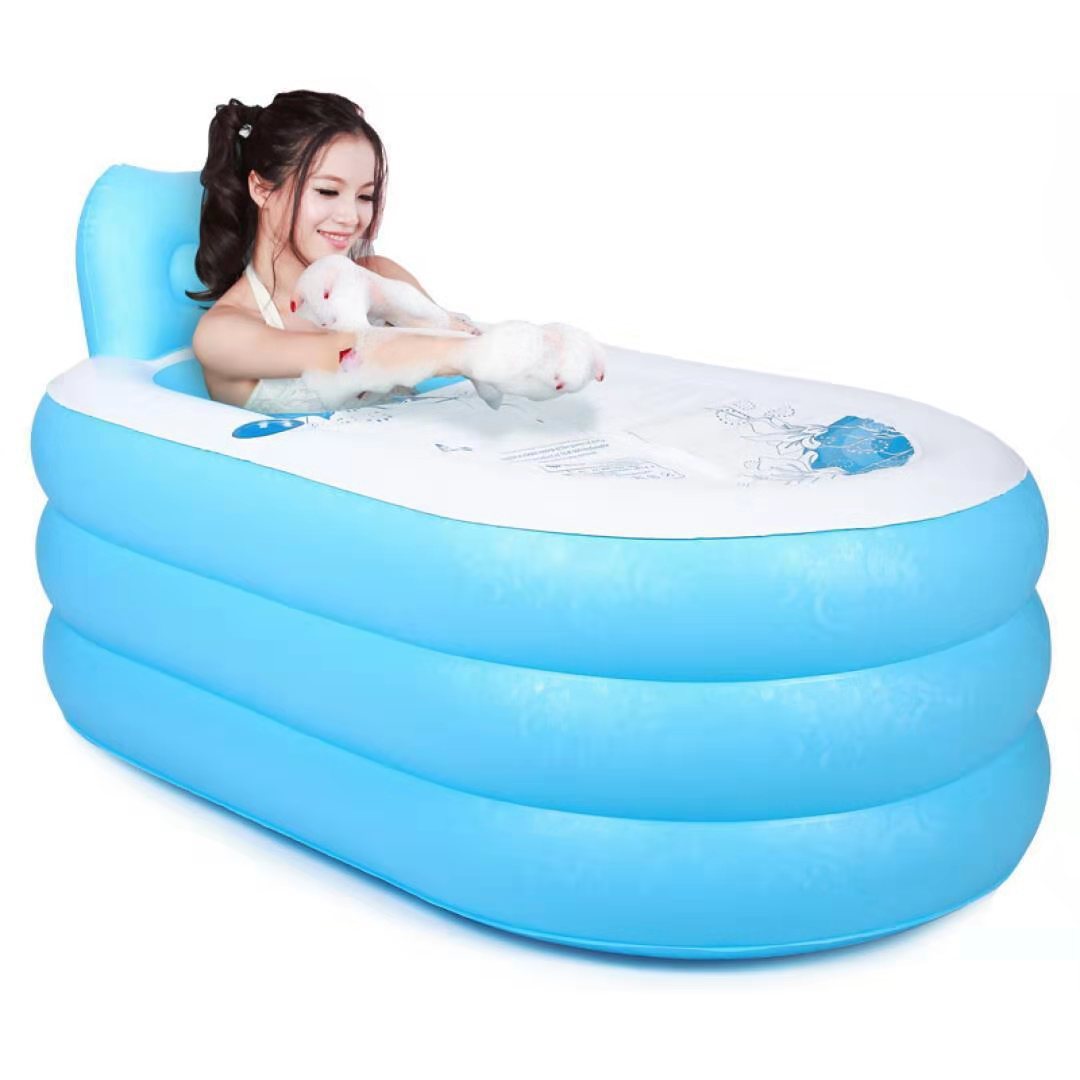 Kang Shu fold Bathtub thickening inflation bathtub household adult children Bath barrel Manufactor Direct selling