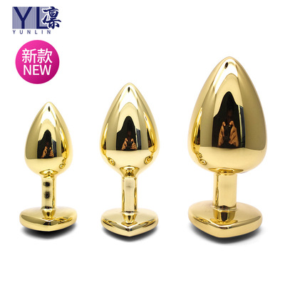 金屬肛塞成人情趣性用品女用肛門自慰器後庭G點高潮棒大號sm尾巴