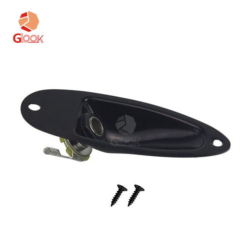 Electric Guitar Jack Slanted Boat-shaped Guitar Output Jack Socket Connection Hole Accessories Wholesale