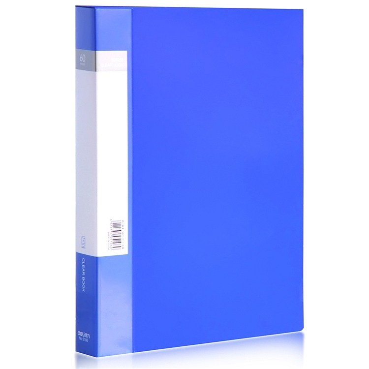 得力 5106 60页资料册（单位：本） 蓝