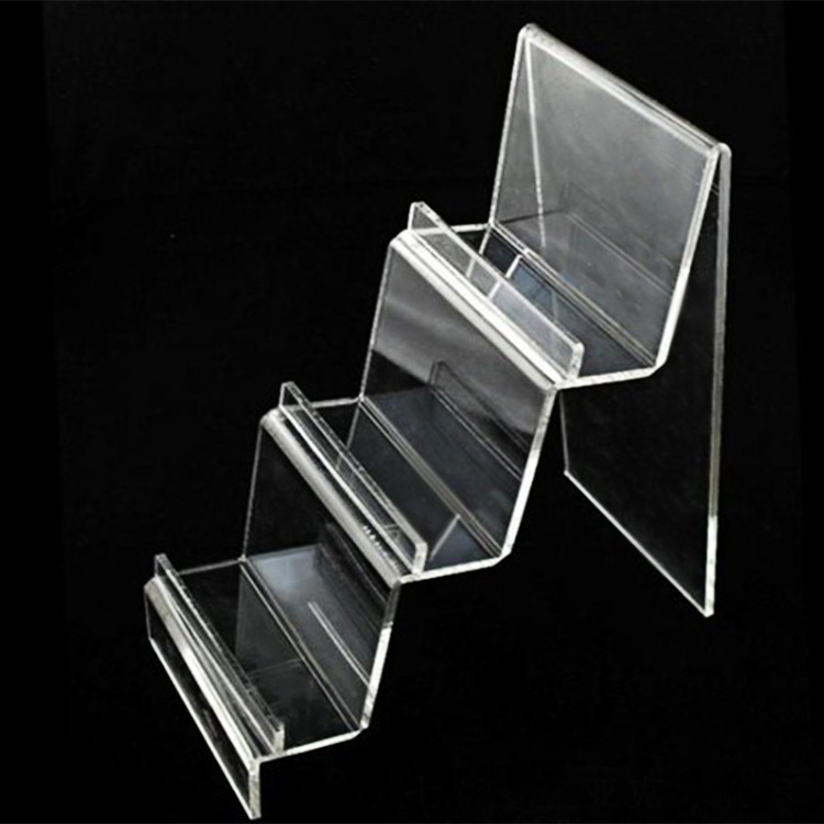 亚克力双层透明展示架 钱包展示架 可按客户要求加工定做各种规格
