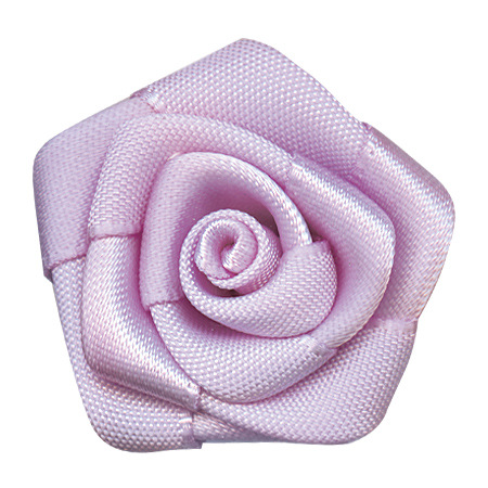 Yao Ming 2,7 cm cinta Rosa pequeña flor tocado horquilla accesorios decorativos hechos a mano DIY cinta Rosa pequeña flor