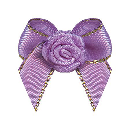 Yao Ming DIY accesorios de ropa interior accesorios para el cabello ropa interior caja de regalo decoración de flores rosa 3 puntos cinta arco