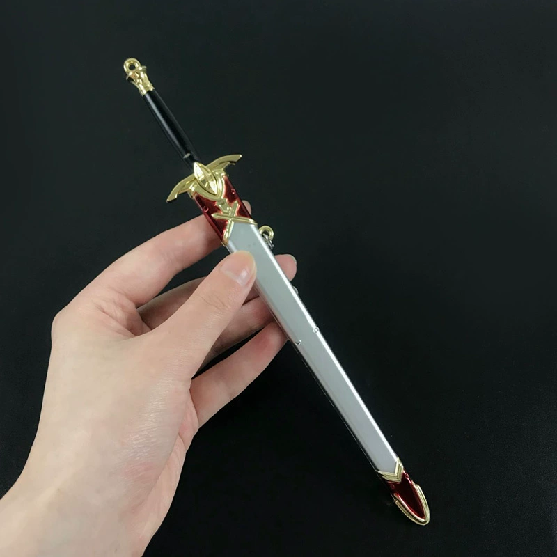 Судьба ночи Фат Виржин Меч Изделие из сплава 22 см Жан Пингцян Bringing Sphenty Weapon
