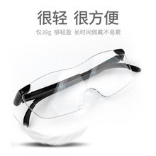 厂家直销TV放大眼镜 1.6倍老花眼镜 250亚马逊头戴式眼镜