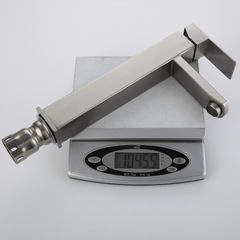 304 stainless steel square face basin faucet cold and hot countertop basin washbasin hand basin four-sided single hole faucet