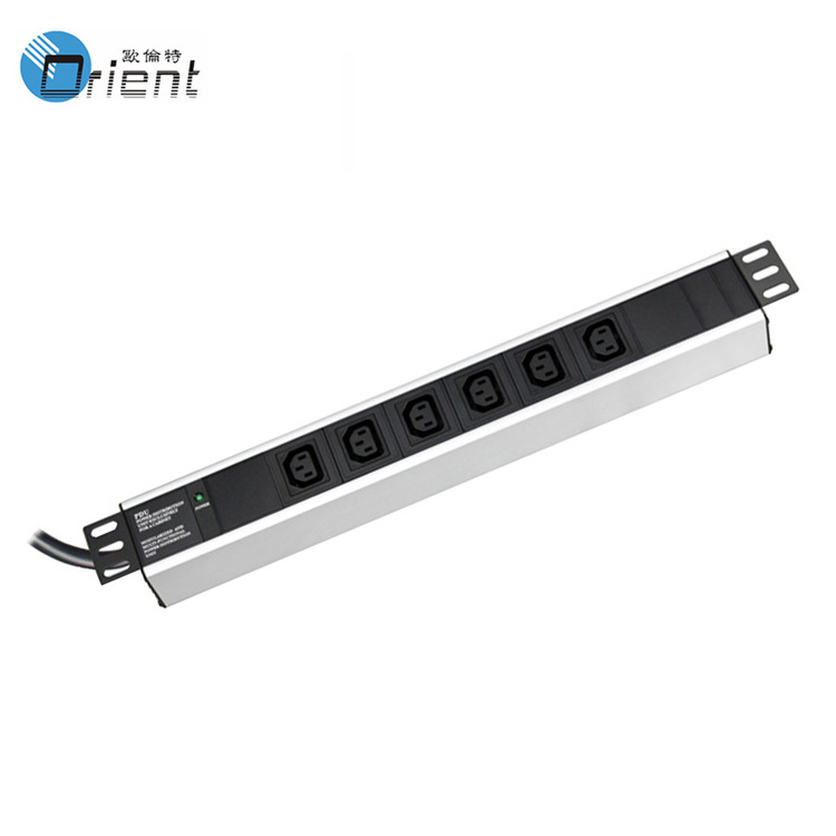 厂家供应1.5U工业插座19英寸C13PDU机柜插座 电源分配单元东莞PDU