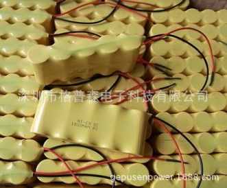 供应应急灯电池/镍镉电池SC1800mAh 6V电池组