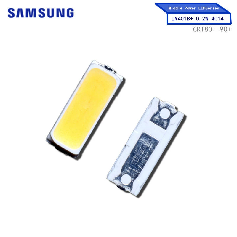 Средняя мощность светодиодной серии Samsung LM401B+RA80 Refining 4014 0.2W 3V