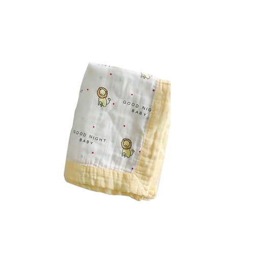 Spring and summer wide-brimmed bamboo cotton muslin gauze quilt swaddle blanket gauze throw bath towel air conditioning blanket