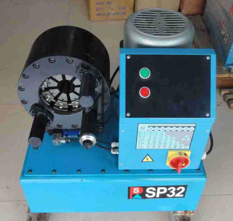 SP32高压油管压管机 全自动液压扣压机压管机扣压机