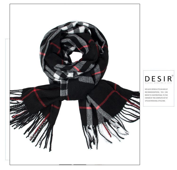 巴宝莉 巴巴格围巾 明星同款