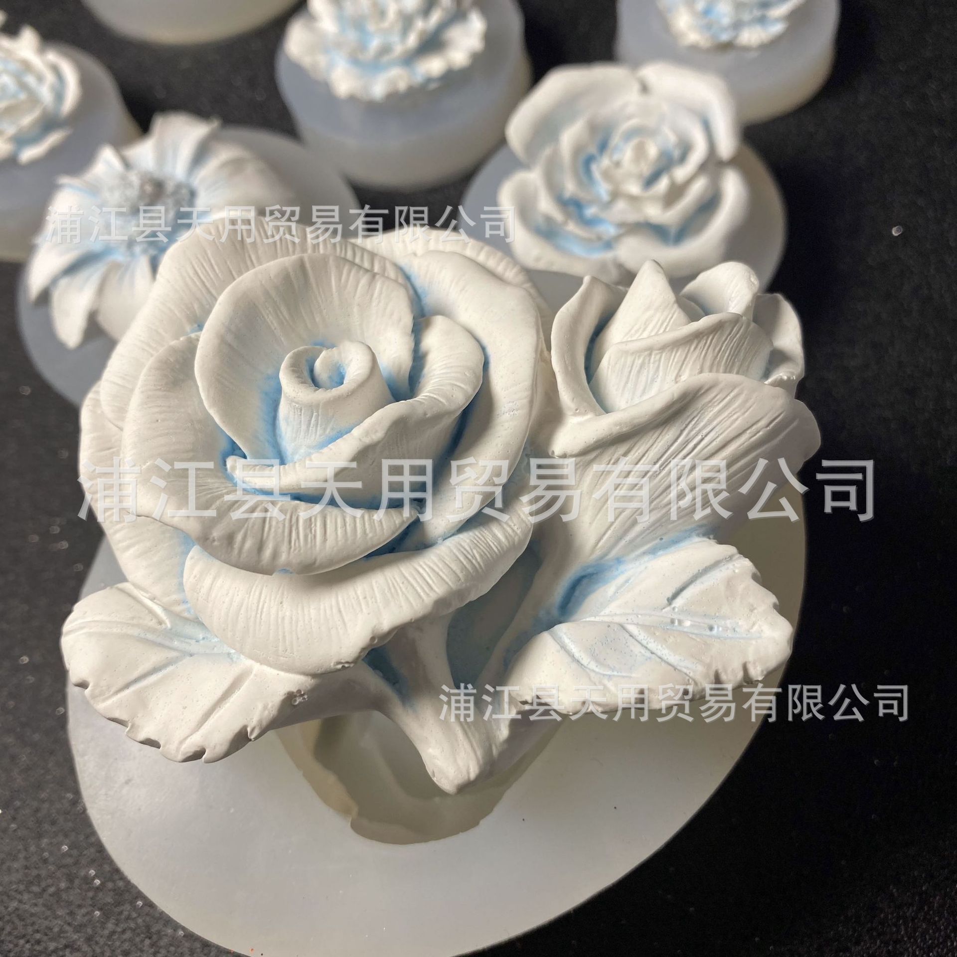 DIY滴胶花朵玫瑰花太阳花雏菊滴胶装饰硅胶模具石膏水晶滴胶材料-阿里巴巴