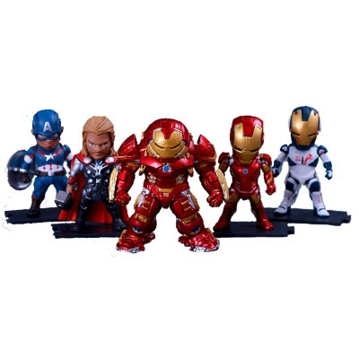 Мстители, минифигурка, кукла, Marvel, Железный человек, Капитан Америка