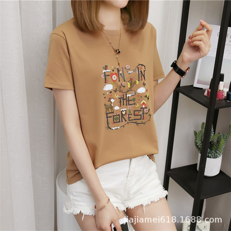 T shirt femme en Coton - Ref 3315389 Image 61