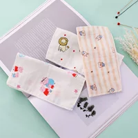 INS Style чистое хлопковое Марлевое детское скользкое полотенце, Детский носовой платок, Марлевое квадратное полотенце, подарок, банное полотенце для мытья лица