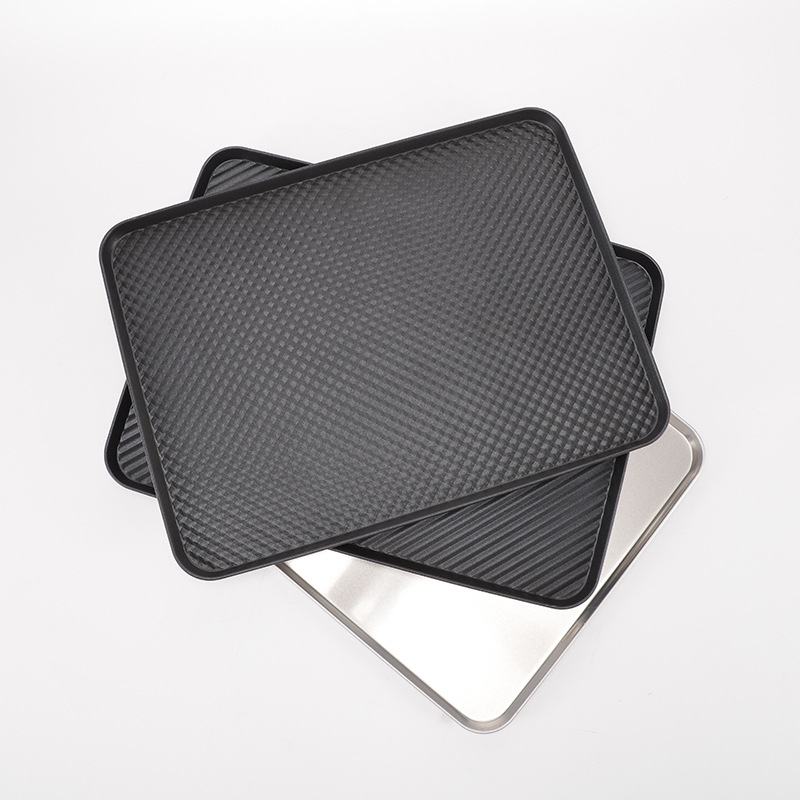 aluminium alloy Ripple Baking tray rectangle household oven Cake bread 40*30 Baking mold