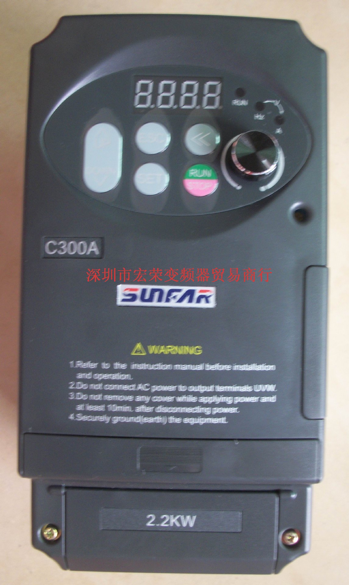 SUNFAR四方C300A-2S0022小功率变频器 现货低价出售