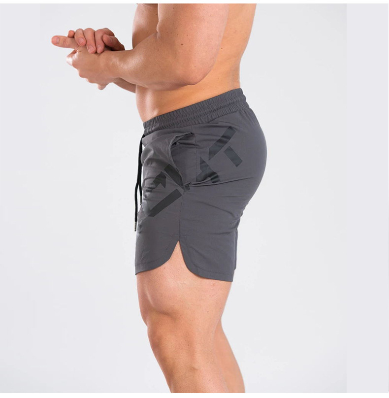 Fitness Sommer Sport Freizeit Herren Laufen Schnelltrocknende Shorts_voghion.com