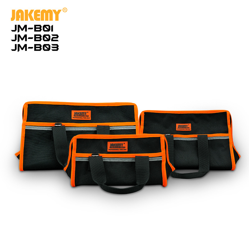 JM-B01跨境電工牛津布手提工具包 單肩大容量維修工具袋JAKEMY