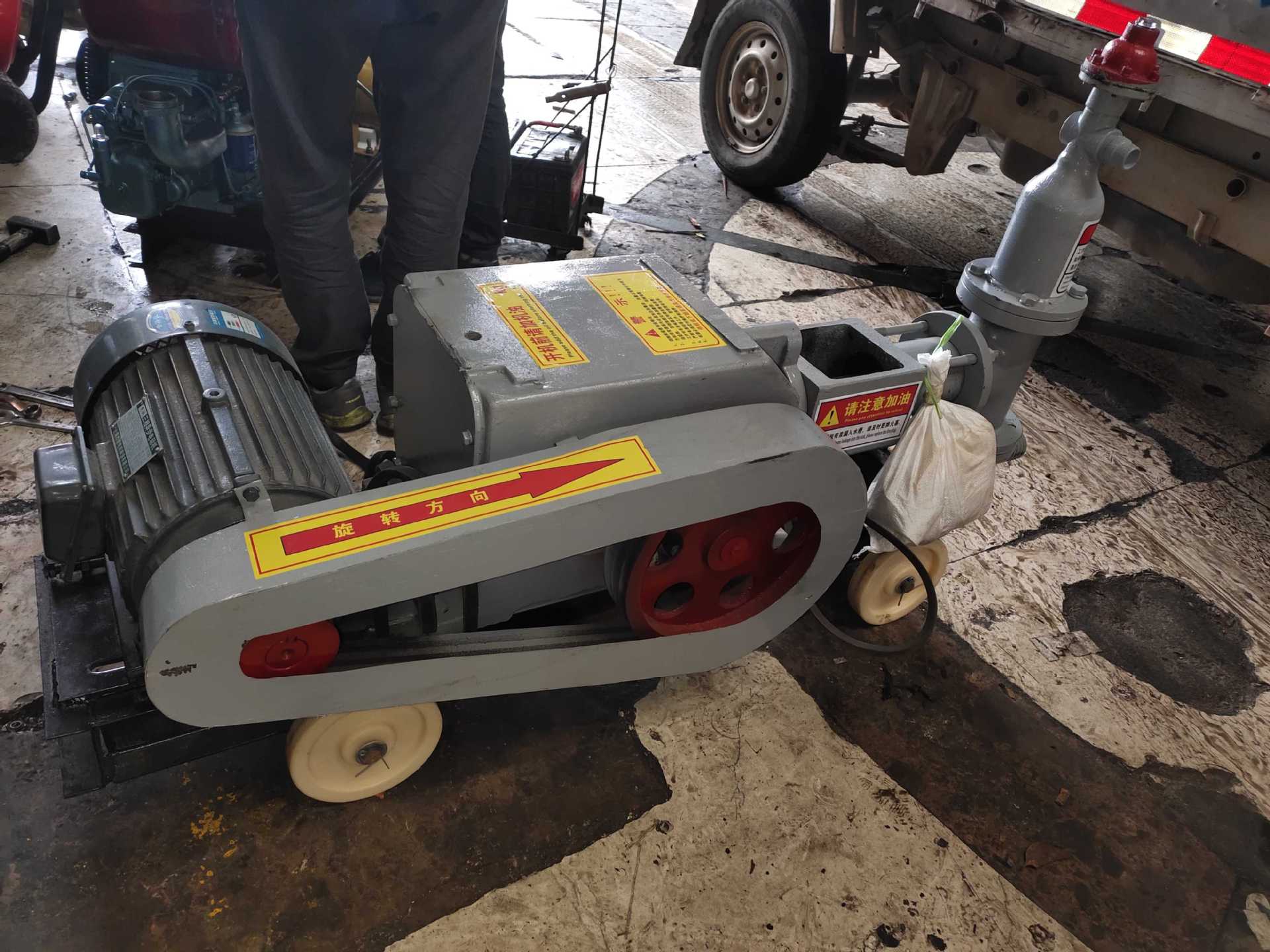 云南昆明长葛红石BW60-5/70-6(4立方7.5KW)电动单缸注浆泵