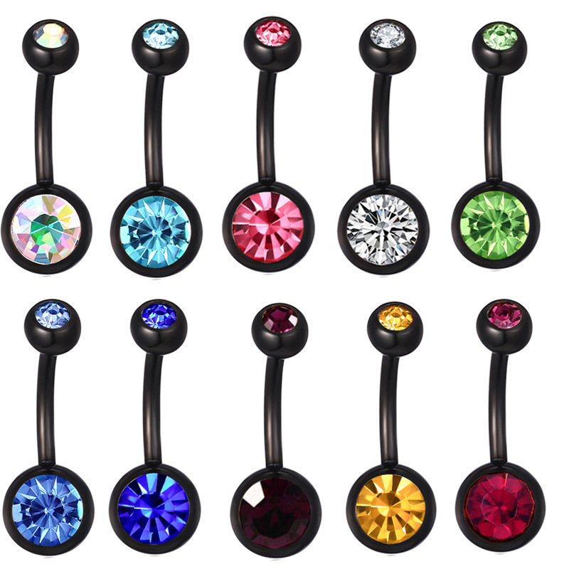 16G labret stud size and finish detail