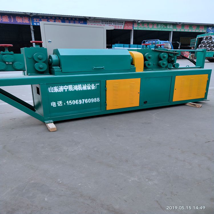 工地三级钢数控调直切断机 钢筋调直切断机 数控调直切断机厂家