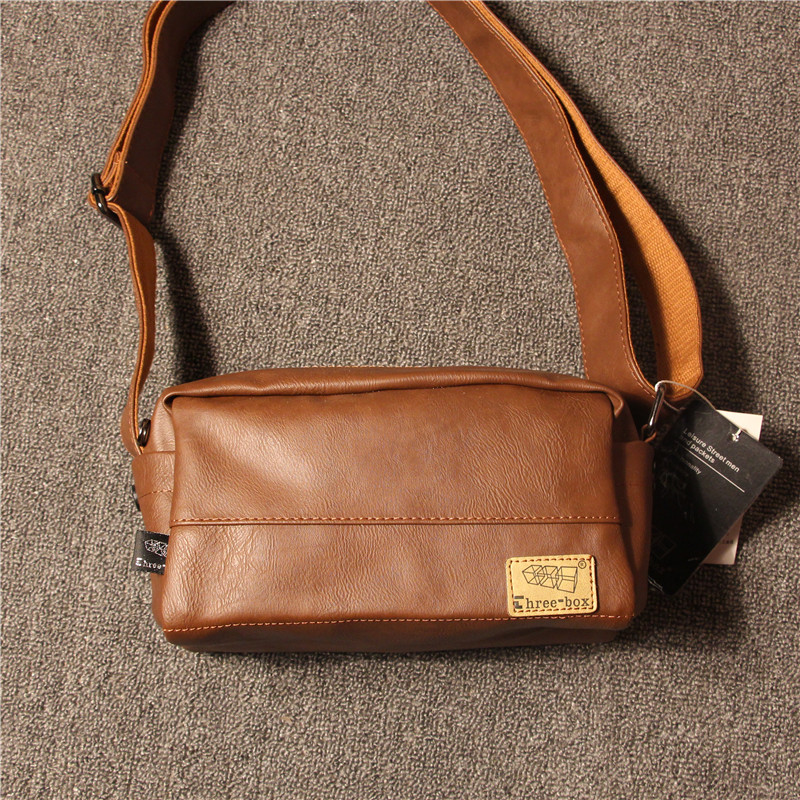 trzy pudełka nowa modna męska torba na ramię mini męska i damska mały plecak japońska i koreańska wersja retro crossbody telefon komórkowy kwadratowa torba_voghion.com