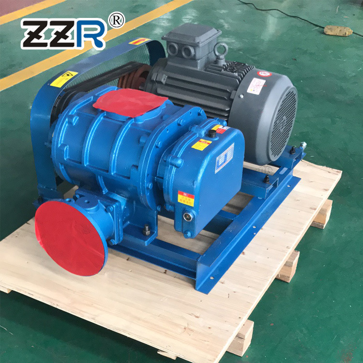 ZZR150罗茨鼓风机污水处理渔业设备增氧机高压三叶风机曝气设备