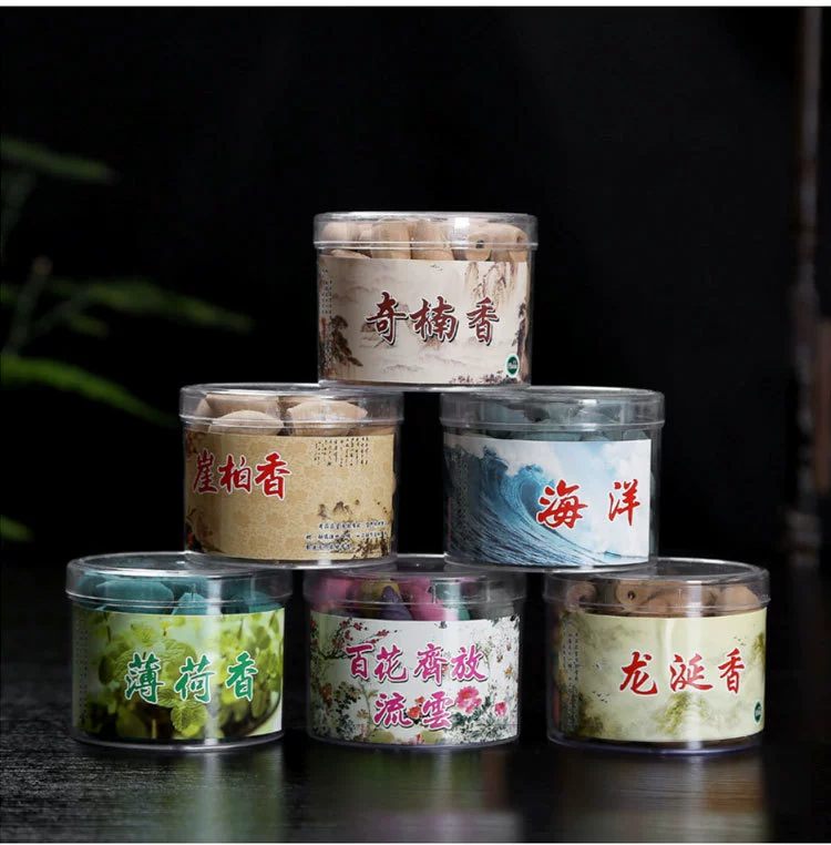 Пуля назад дым благовония башня благовония конус благовония сандаловое дерево благовония ладан Крытый Ароматерапия Лилия лимон полынь Жасмин Роза