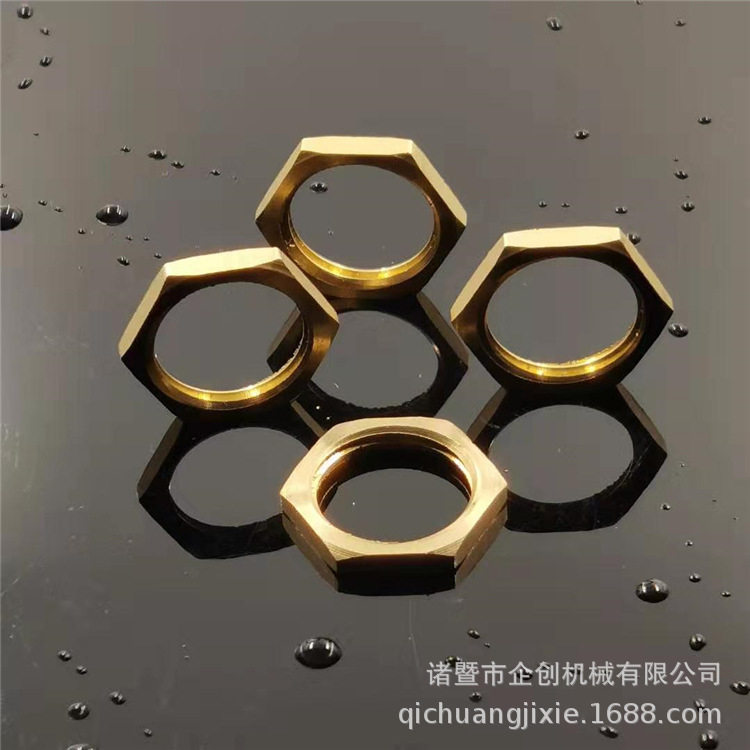 批量销售 黄铜柄帽 铜柄帽并帽 4分紧固螺母 各种规格-阿里巴巴