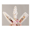 Hairgrip from pearl, hairpins handmade, woven universal bangs, Korean style, internet celebrity, simple and elegant design