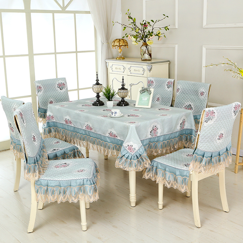 凤尾花开绿椅垫 (4)