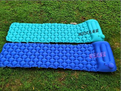 Push automatic inflation outdoors inflation Moisture-proof pad light Mattress outdoors Tent Moisture-proof pad