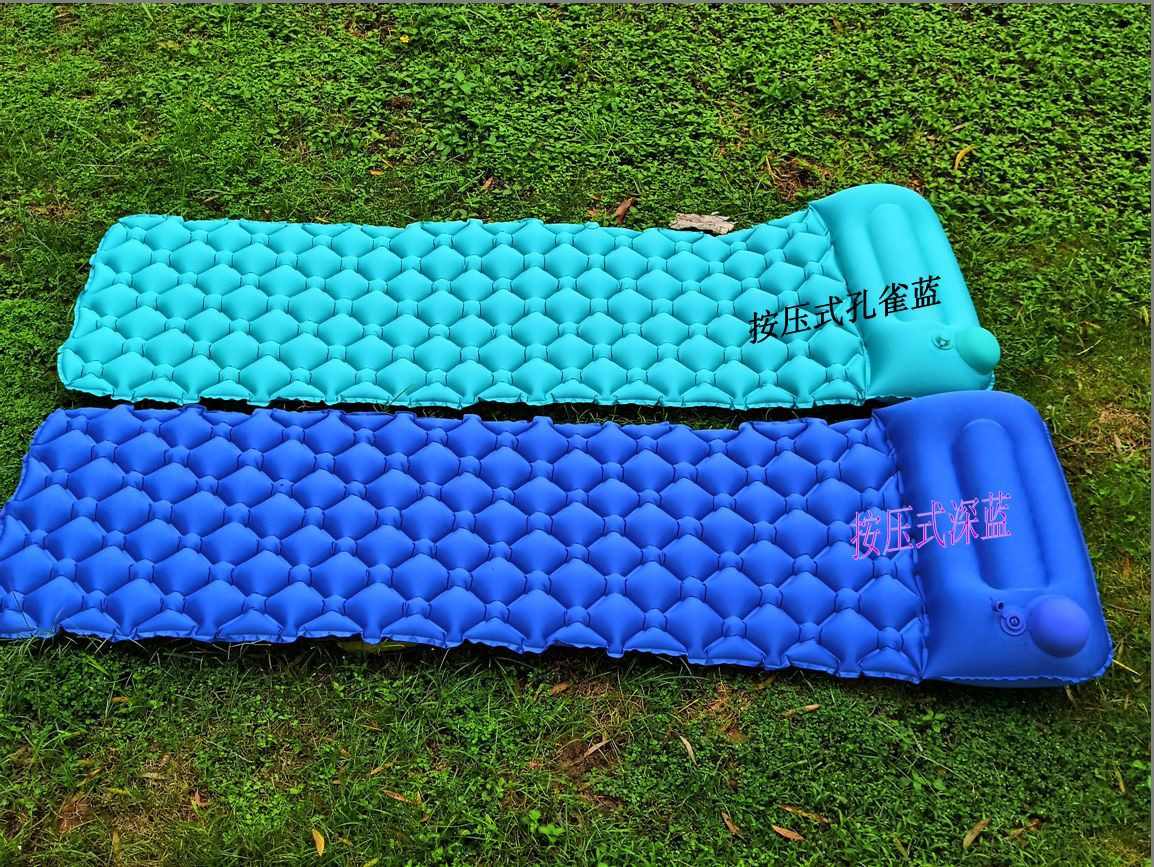 Push automatic inflation outdoors inflation Moisture-proof pad light Mattress outdoors Tent Moisture-proof pad