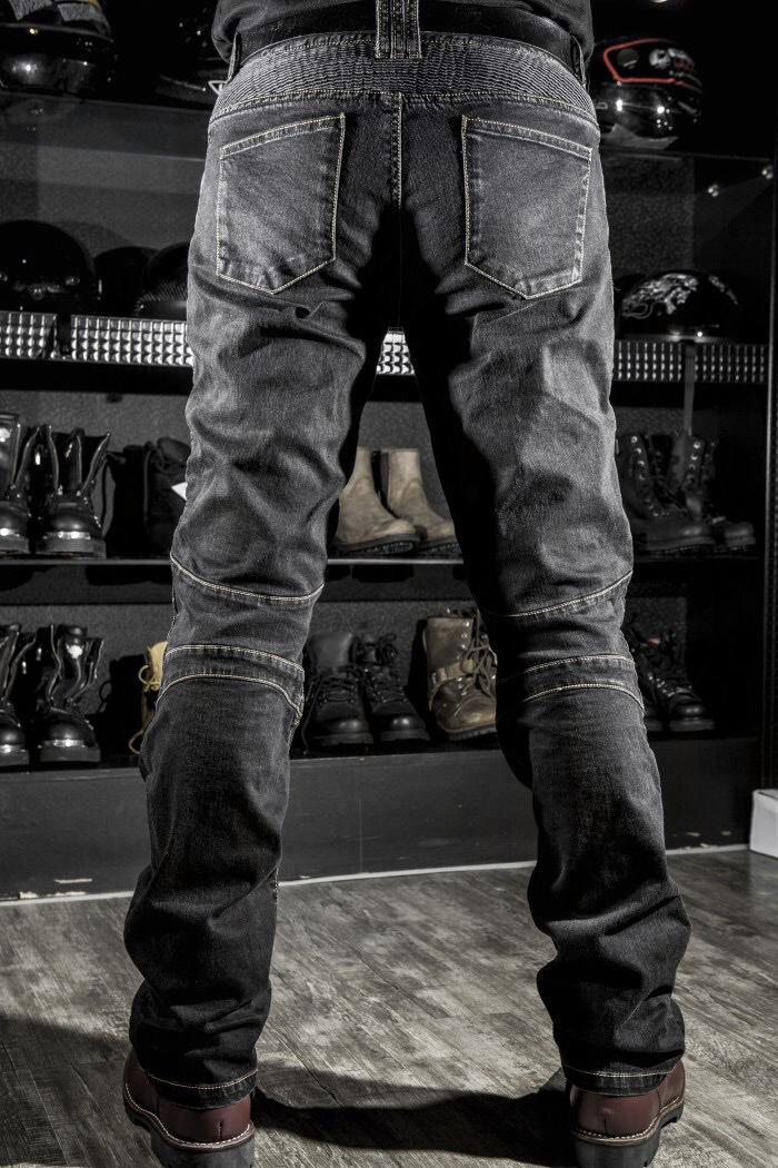 Motocicleta pantalones vaqueros hombres y mujeres Caballero equipo rodillera motocicleta anti-caída pantalones Denim off-road racing pantalones de verano