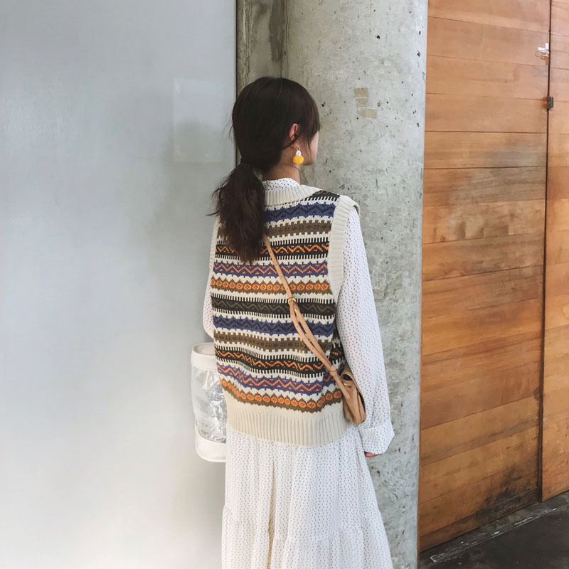 Gilet femme en Tricot - Ref 3316454 Image 4