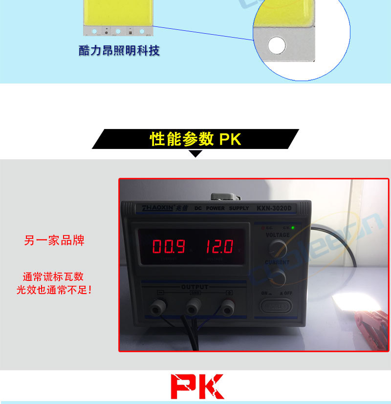 15w cob灯板 led光源高亮led放心灯板 (14).