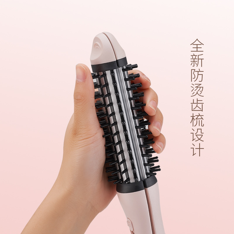 亚马逊日本站新款二合一直发器 带梳齿卷发器 卷直两用液晶夹板