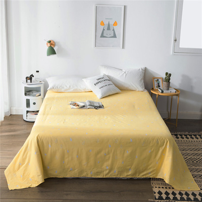 Manufactor Direct selling Big version pure cotton single bed Double bed student dormitory Twill Cotton hotel Wholesale gift