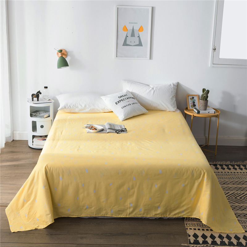 Manufactor Direct selling Big version pure cotton single bed Double bed student dormitory Twill Cotton hotel Wholesale gift