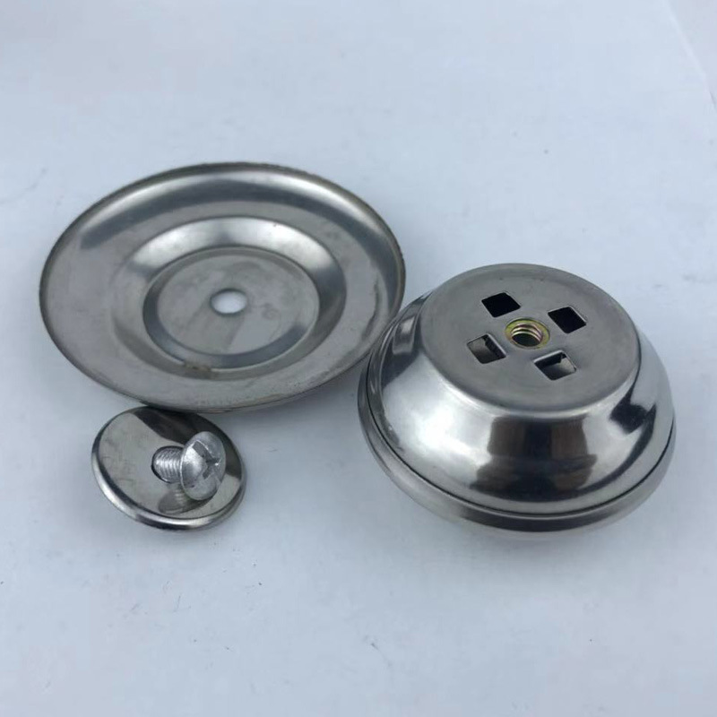 Asa para tapa de olla de acero inoxidable, gruesa, recambio de cocina, perilla resistente