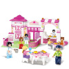 Family double-layer fuchsia constructor, toy, wholesale