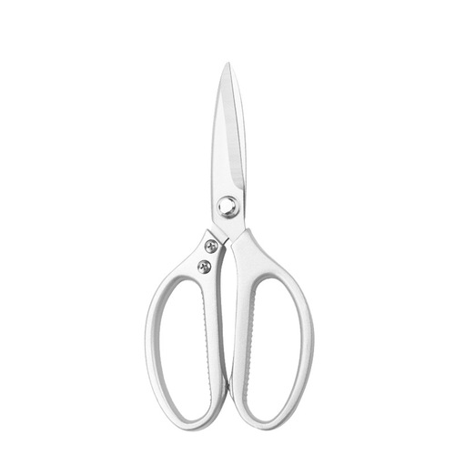 Stainless steel powerful multi-functional kitchen scissors food supplement household meat cutting scissors SK5 aluminum alloy chicken bone scissors