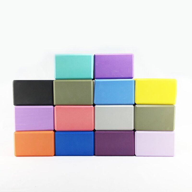 13 kinds of color density eva yoga brick dance practice soft open brick leg press brick yoga auxiliary practice brick