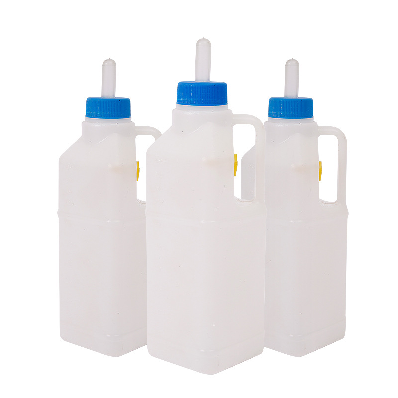 Biberón de silicona de 850 ml con tetina pequeña, biberón veterinario para cerdos, perros, ovejas, ganado, corderos, dispositivo de alimentación portátil