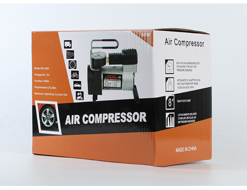 Wholesale Supply car single cylinder air pump electric air pump car air pump car single cylinder air pump